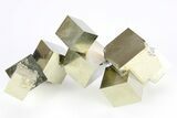 Natural Pyrite Cube Cluster - Spain #254665-1